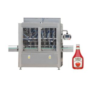 Tomato paste sauce jar jam filling machine