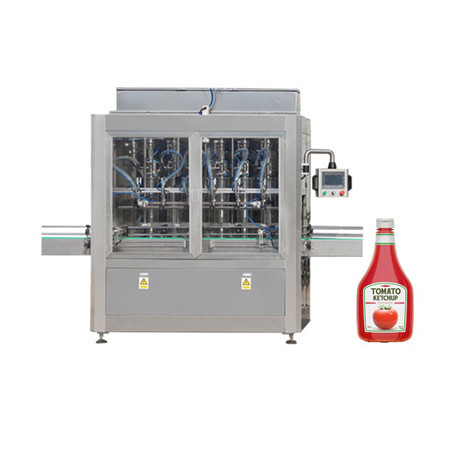 Tomato paste sauce jar jam filling machine