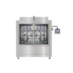 High capacity capsicum sauce linear liquid filling machine