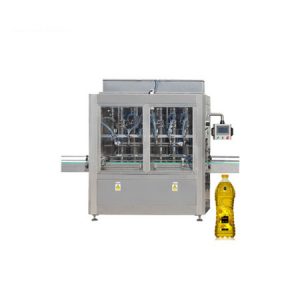 Small bottle cooking oil filling and capping labeling machine