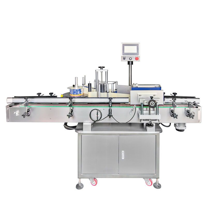 Automatic sticker round bottle labeling machine