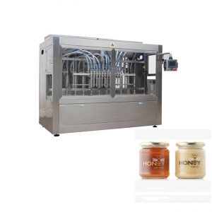 Cheap filling packing jar honey bottling machine