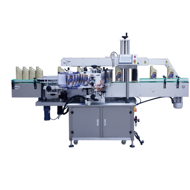 Small bottle automatic adhesive sticker labeling machine,Auto Bottle Adhesive Labeling Machine